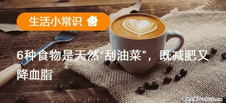 【生活小常识】6种食物是天然“刮油菜”，既减肥又降血脂 - 鹤壁生活资讯 - 鹤壁28生活网 hb.28life.com